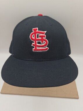 Vintage Roman Cooperstown Cardinals Wool Hat 7 3/8 Made in USA